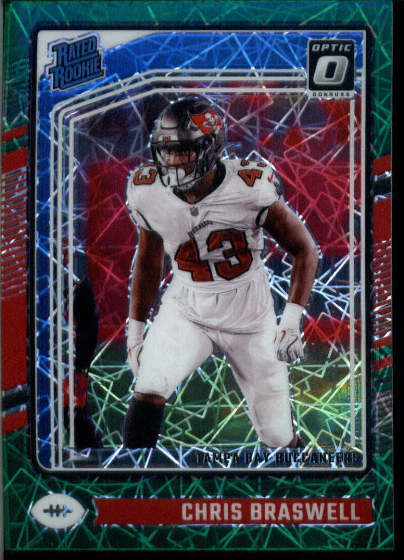 Chris Braswell Panini Donruss Optic #220 Green Velocity