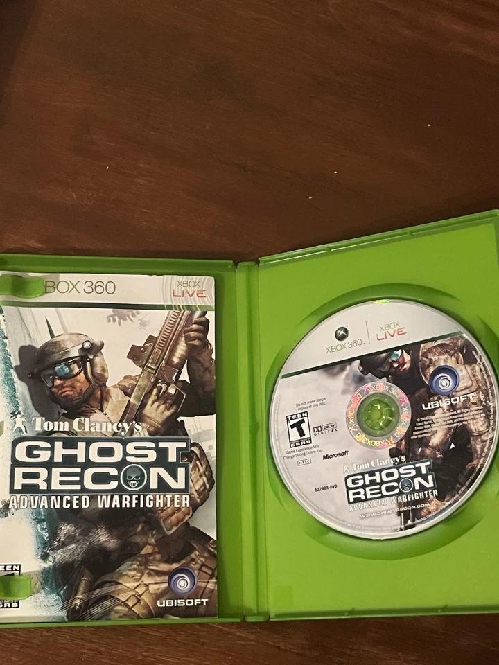 Tom Clancy’s Ghost Recon: Advanced Warfighter Xbox 360 (2006) CIB - Tested - Image 4 of 4