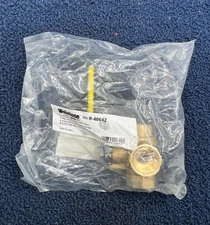 Nibco Webstone H-40642: 1/2" Threaded 3-Way Full Port Brass Ball Valve w/ L-Port