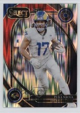 2024 Panini Select Club Level Black & Red Shock Prizm Puka Nacua #287 1d40