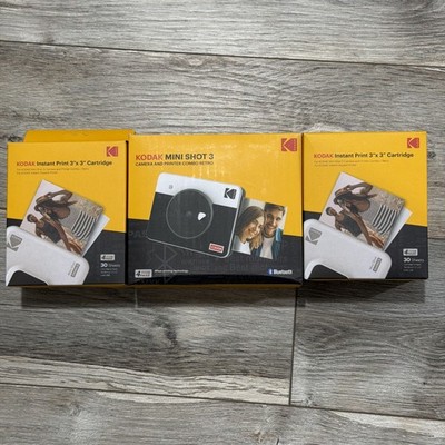 Kodak Mini Shot 3 Retro Camera & Printer Combo with Film (C300R)*New