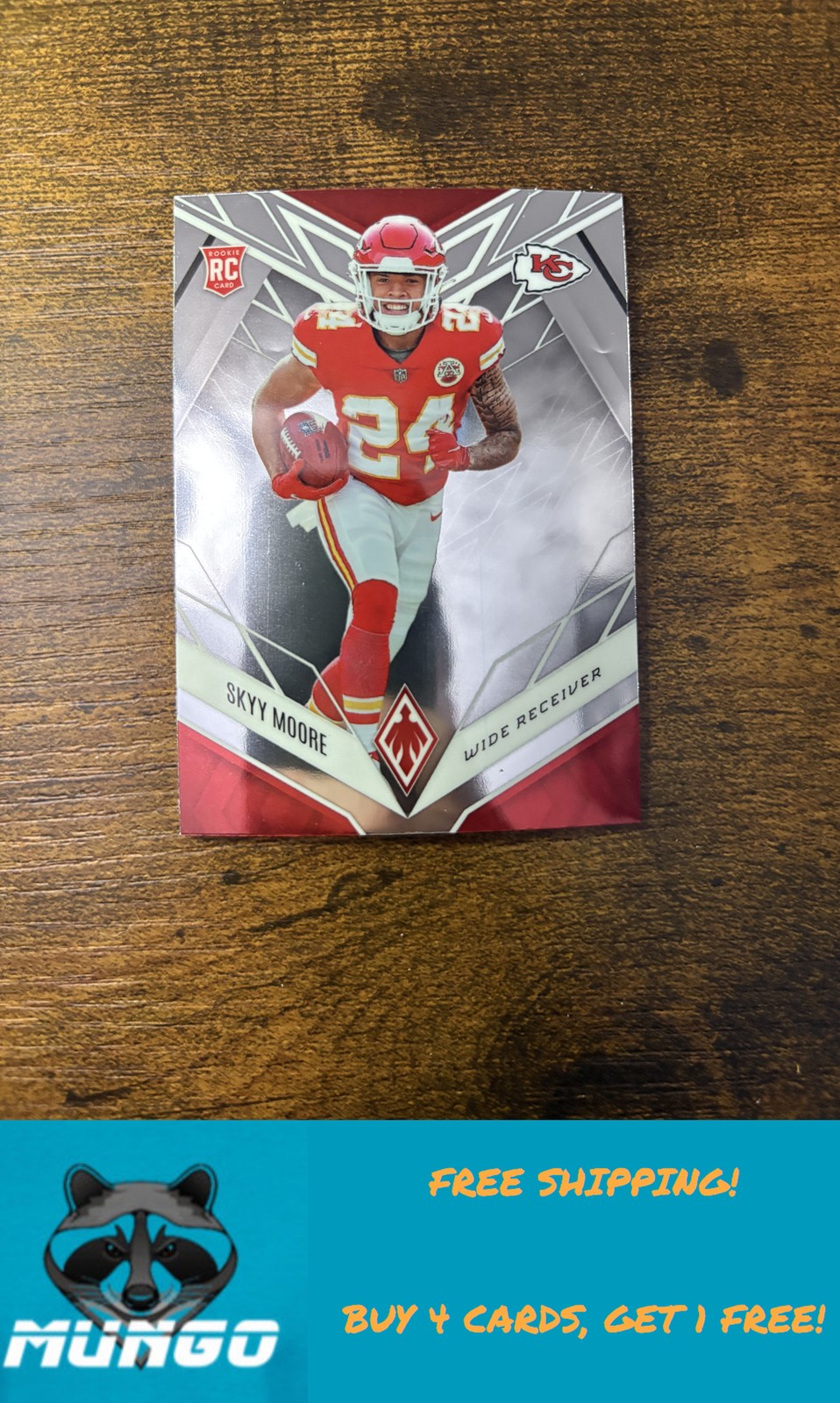 2022 Panini Phoenix #124 Skyy Moore Kansas City Chiefs Rookie