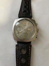 Reloj Hombre WAKMANN Acta-Valjoux 7730-Manual Cuerda-Francia-Vintage-Crono