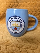 Manchester City Official Ceramic Tea Coffee Mug Large Excellent Condition