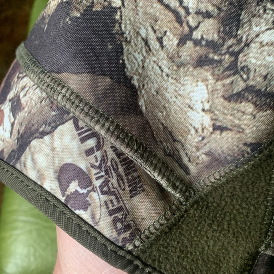 Manzella Mossy Oak Infinity Camo Fleece Ranger Beanie  RAP WARMER One Size - Image 4 of 4
