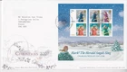GB ROYAL MAIL FDC FIRST DAY COVER 2007 CHRISTMAS ANGELS STAMP SHEET BETHLEHEM