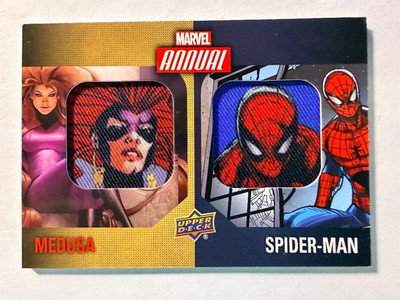 2016 Upper Deck Marvel Annual Character Spider-Man DCP-4 Dual
