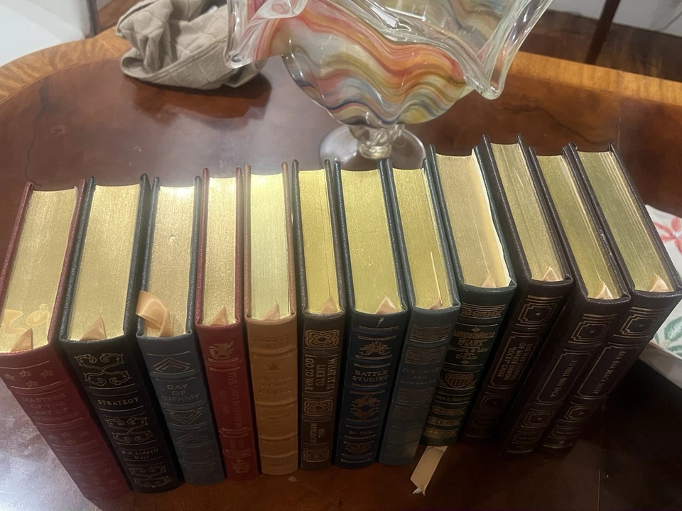 MILITARY HISTORY COLLECTION 20 Books Easton Press for Home for Office Library Ed - Image 4 of 4