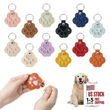 12 Packs Learher Pet Hair Storage Keychain - Dog Cat Fur Memory Charm -