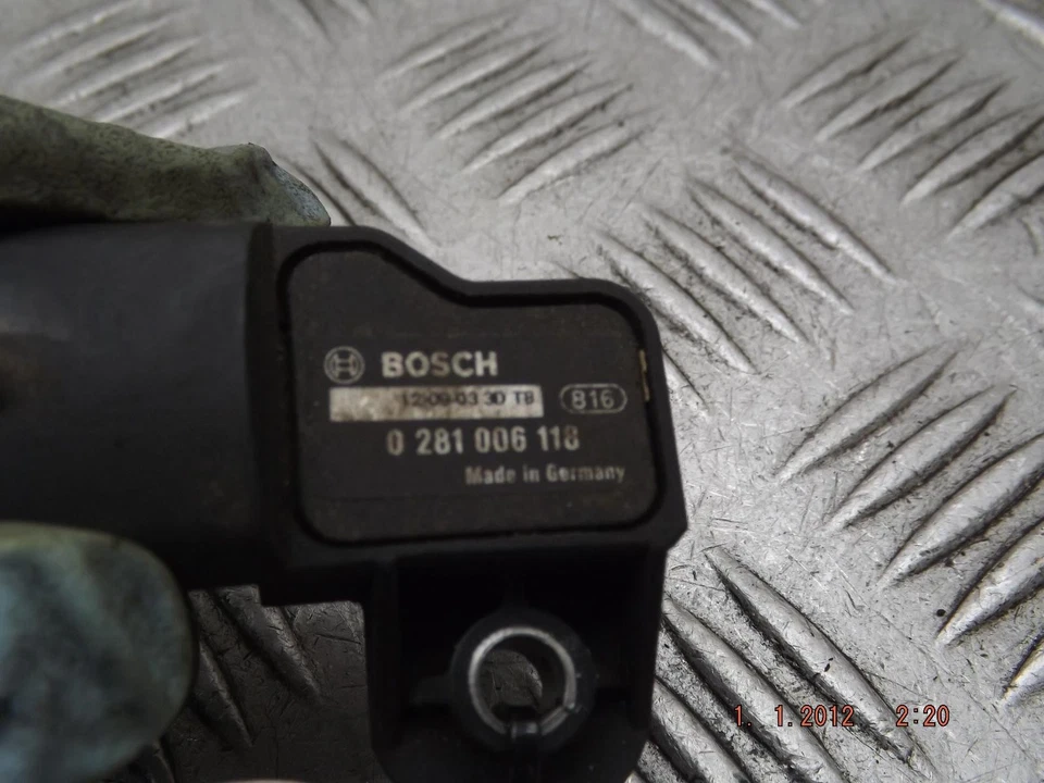 Honda Civic Map Pressure Sensor 0281006118 Mk9 2011-2017S - Image 2 of 4