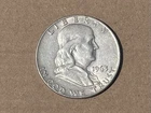 1963-D Benjamin Franklin Half Dollar 50 Cent Coin 90% Silver Used Circulated US