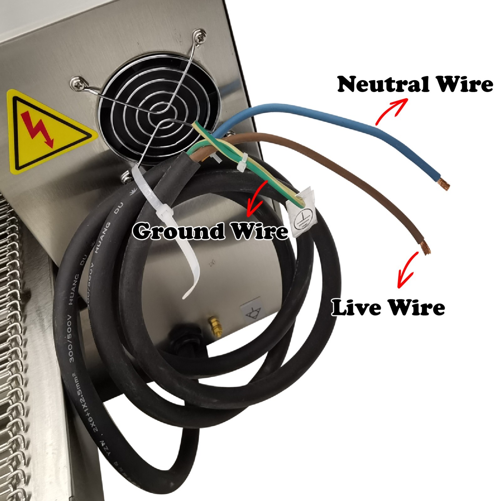 220V Electric Straight Tube Conveyor Pizza Oven Commercial Baking Oven 12"