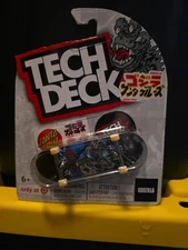 Tech Deck Target Exclusive Santa Cruz Godzilla King Of The Monsters Fingerboard