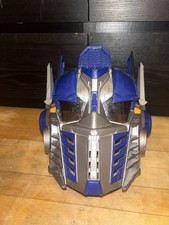 2006 Hasbro Transformers Optimus Prime Mask Adjustable Microphone Adult WORKS