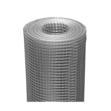 SEBOSS Hardware Cloth 1/2 inch 48 x 100 Ft 19-Gauge, Hot-dip Galvanized After...
