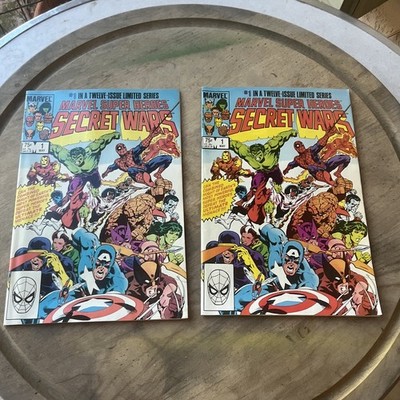 Secret Wars #1 (lot of 2)