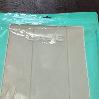 Beige Folding Folio Case for Apple iPad Air 4/5 10.9 Synthetic Leather Stand