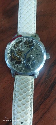 Armbanduhr Theorema Venezia Mechanical Handaufzug Lederarmband Gebraucht Wie Neu