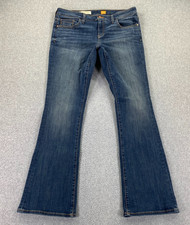 Pilcro And The Letterpress Stet Fit Jeans Women's 31 Blue Bootcut Flare Preppy