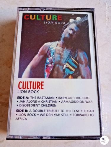 NEW SEALED CULTURE LION ROCK REGGAE CASSETTE TAPE - Picture 1 of 2