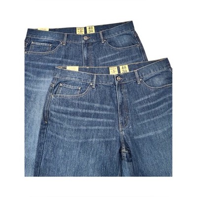 LOT OF 2 RedHead Classic Flex Fit Men's Blue Denim Jeans NWT 40/30 Straight Leg