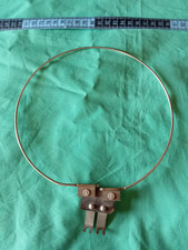ANTENNA CIRCOLARE per TV Televisori VINTAGE D'EPOCA Ricambio Usato Originale !