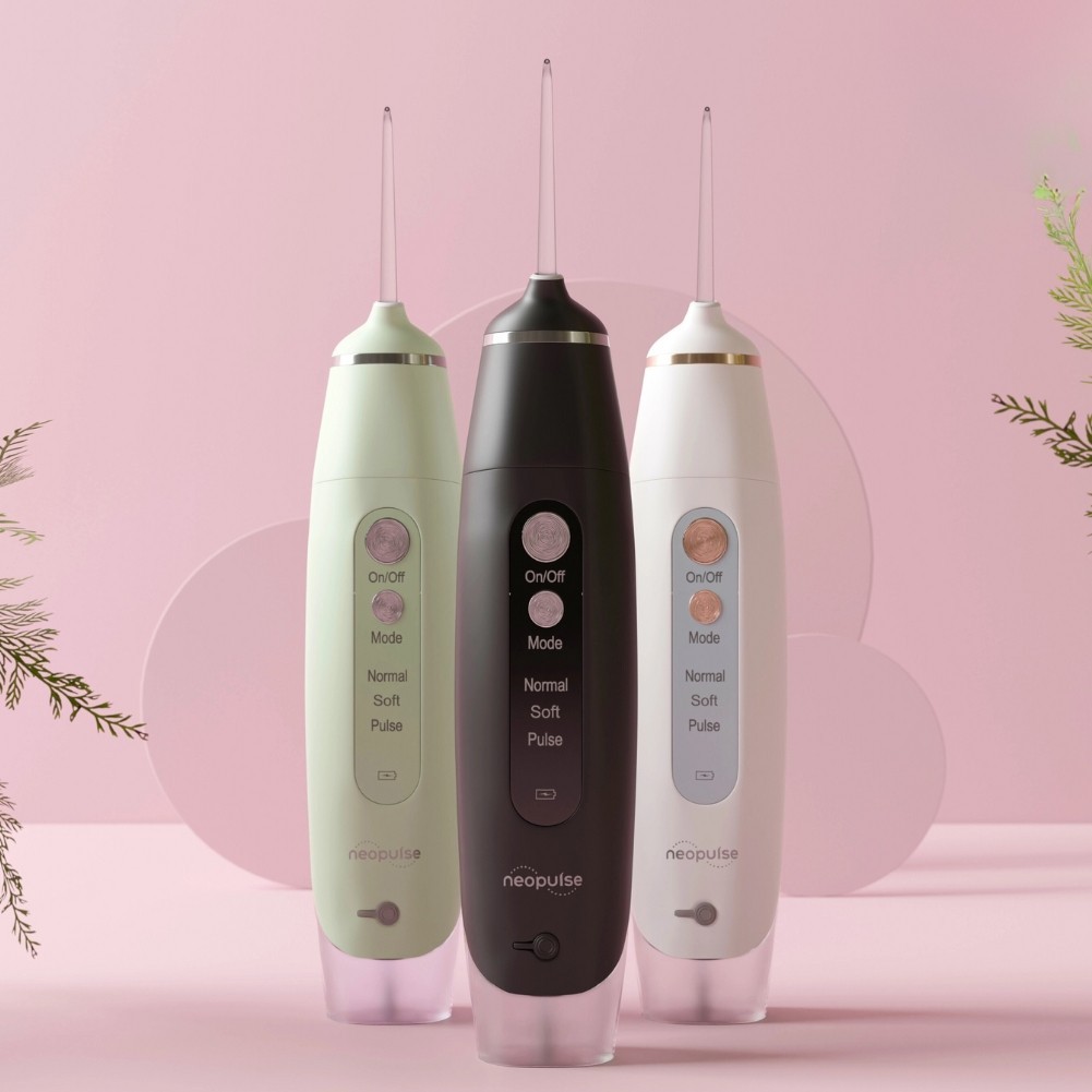 Jet dentaire My First NEOPULSE hydropulseur portable blanc pour ados