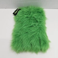 Vintage Goosebumps Monster Hand Puppet Christmas Stocking Green Fur 90s RARE