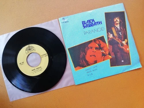 BLACK SABBATH / PARANOID 4 TRACKS VINTAGE 7" RECORDS THAILAND EDT Ozzy Osbourne