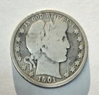 1901 Barber Half Dollar