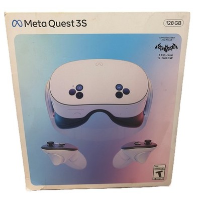 Meta Quest 3S Standalone VR Headset 128GB White Virtual Reality Headset
