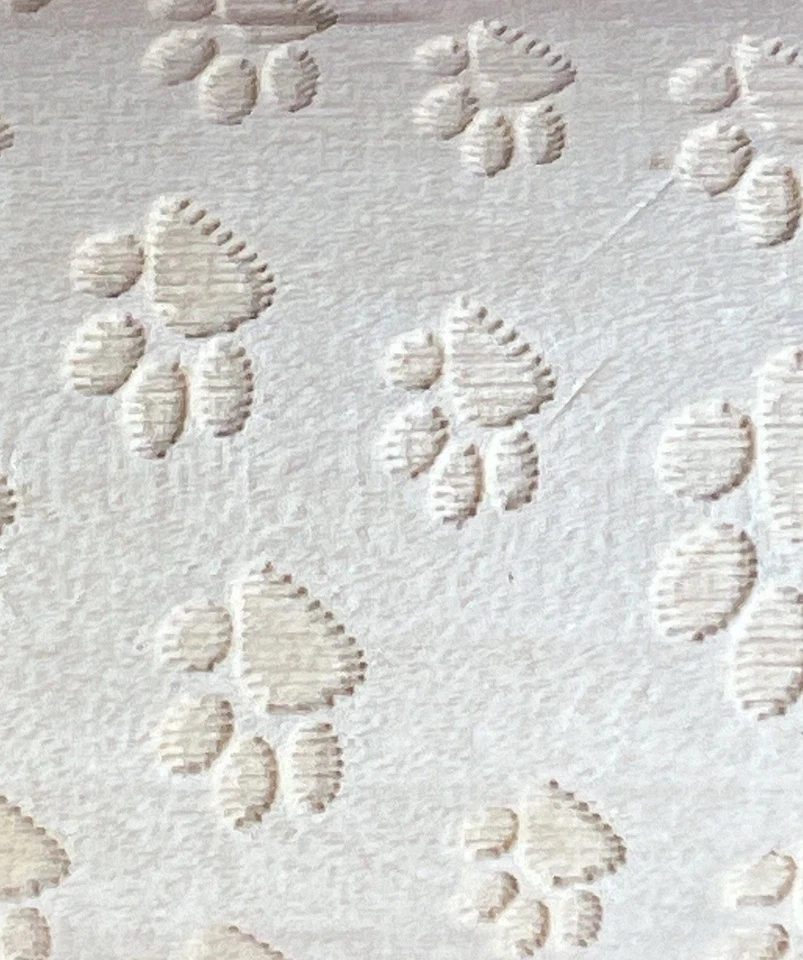 Rodillo de madera con estampado de patas de mascota perfecto para amantes de los animales Foto 3 de 4
