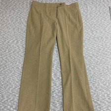 Talbots khaki/ brown dress pants women 12. SKU946#dresspants#khaki