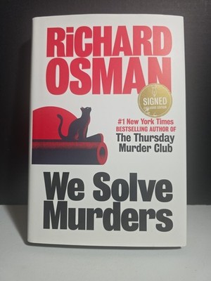 *Signed* WE SOLVE MURDERS by Richard Osman 2024, HC/DJ
