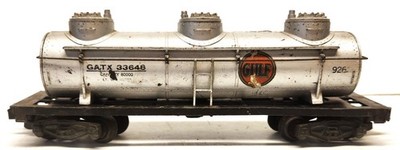 Amer Flyer 24313 Gulf 3 dome  Tank Car  / J7