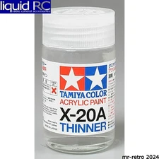 Tamiya USA TAM81030 Acrylic/Poly Thinner X20a 46ml