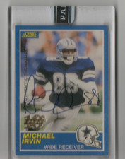 1 Of 1 2021 Panini Black Box - 1999 Score Michael Irvin #18 1 Of 1 Stamped (AU)