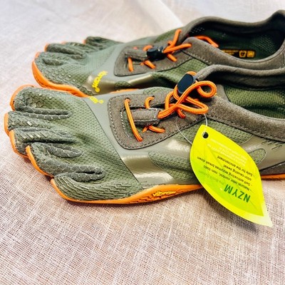Vibram FiveFingers NEW w Tag KSO-EVO Gray Orange Shoes Women's