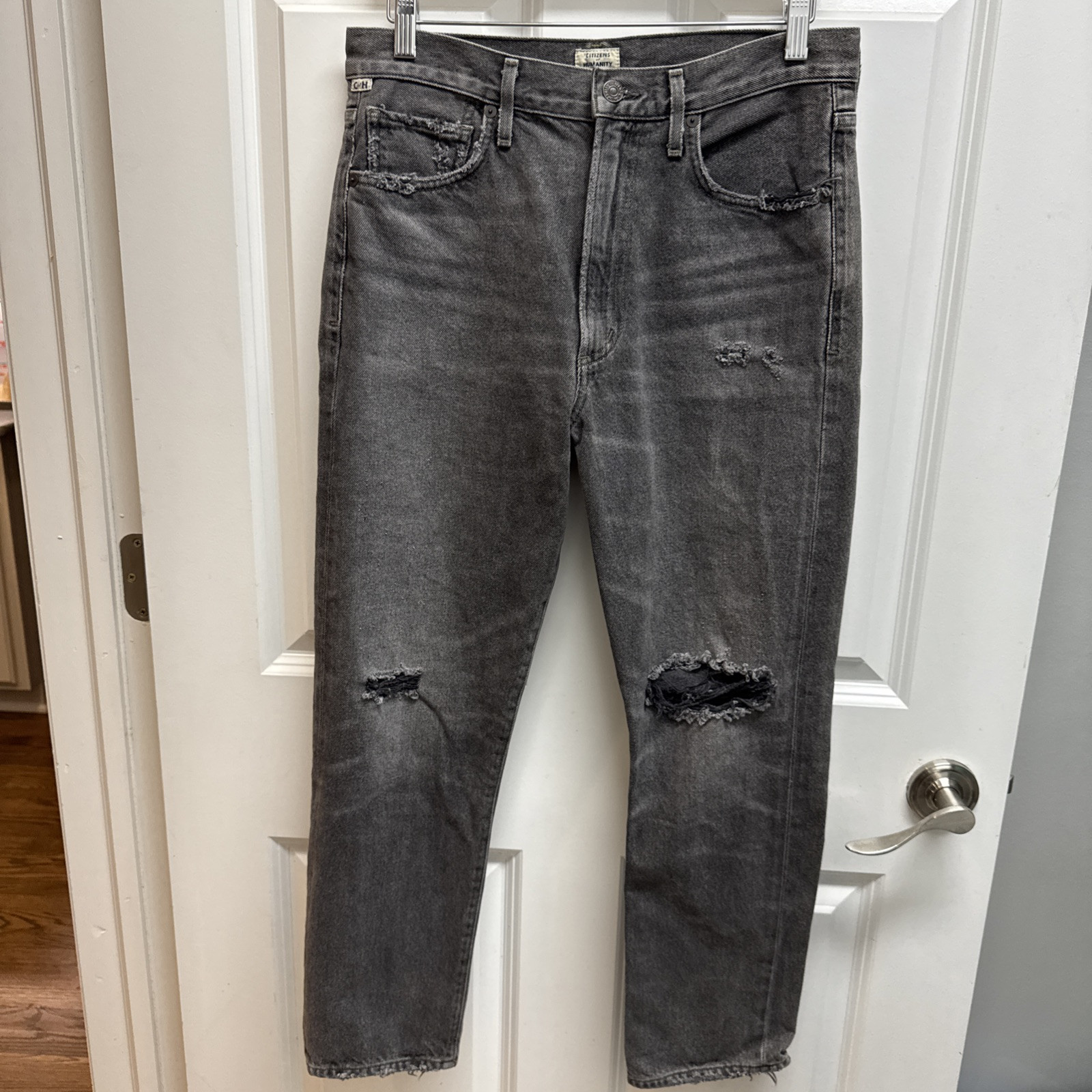 Citizens of Humanity Dree High Rise Straight Vintage Crop Jeans Size 28