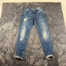 Levi's 1967 LVC Vintage 505-0217 Raw Selvedge Denim Jeans 29 29X29.5 Big E