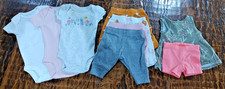 Carters Newborn Baby Girl Lot EUC 