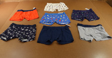 Old Navy Boys Size Medium Multicolor Boxer Brief Underwear 7 Pack New