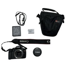 EUC Canon DS126271 EOS REBEL T2i Camera W/18-55mm Image Stabilizer Lens