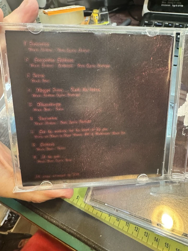 1349 REVELATIONS OF THE BLACK FLAME CD 2009 INVOCATION SOLITUDE NO SCRATCHES! - Image 4 of 4