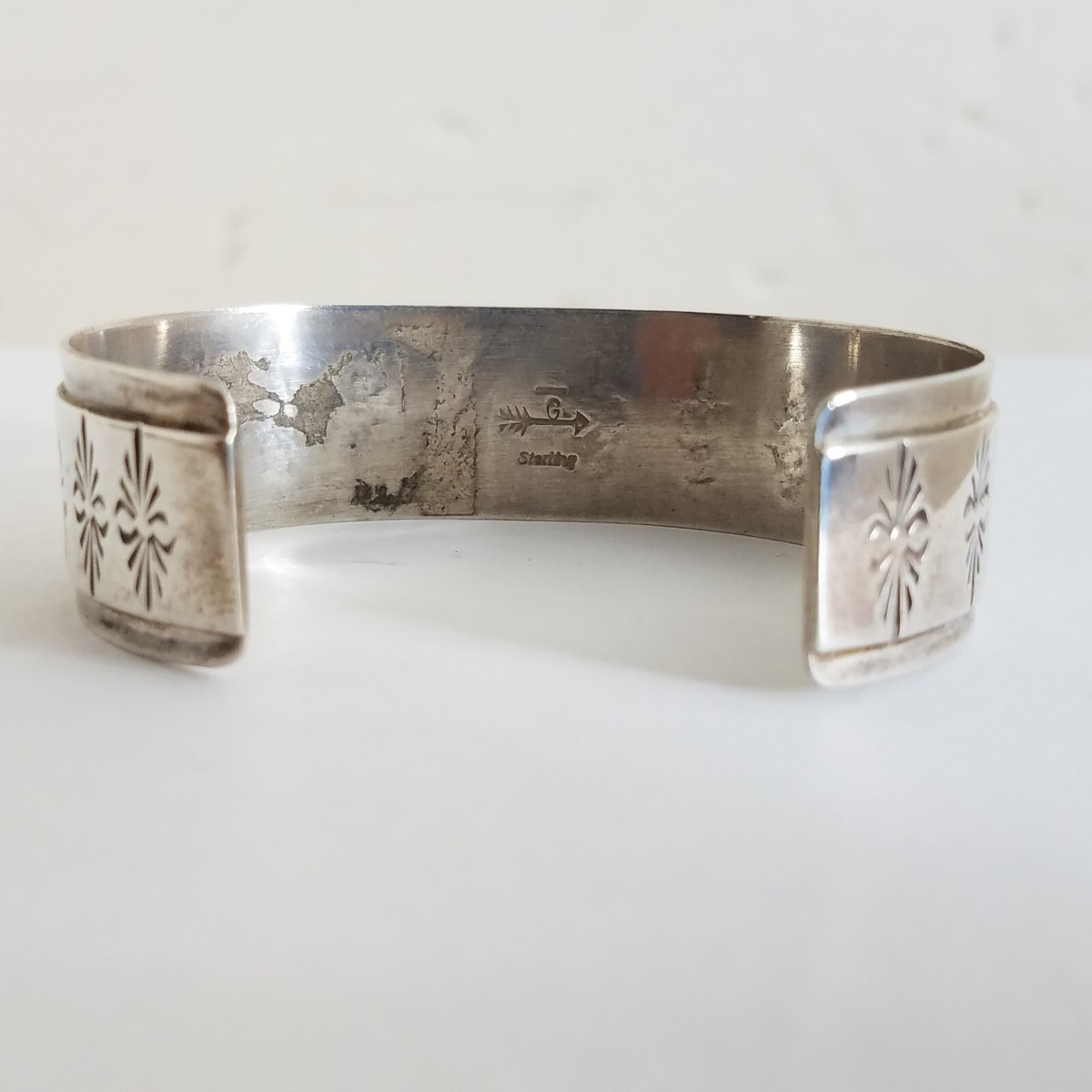 Signed G (Arrow Hallmark) .925 Sterling Silver 7 Signed G (Arrow Hallmark) .925 Sterling Silver 7