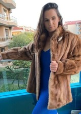 Nerzmantel Nerzjacke zobelfarbe Nerz Pelzjacke Pelzmantel Pelz mink
