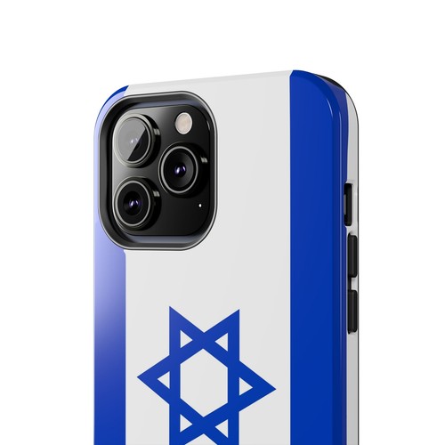 Israel Flag Phone Case, Tough Protective Cover, Jewish Gift Idea - Photo 53 sur 108