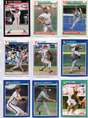 Puntuación: Philadelphia Phillies 1991 - Imagen 2 de 5