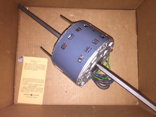 GE 3856 Carrier Electric Motor 5KCP39CGA401T 1/6HP 1625RPM 230V 1PH