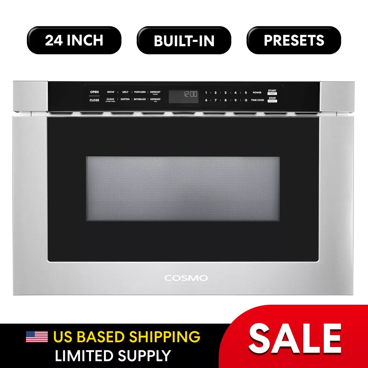 KitchenAid 24 in. 1.2 cu. ft. Microwave Drawer with 11 Power